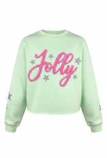 Paper Flower Teen Holiday Sequin Jolly Pullover