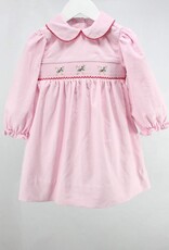 Baby Blessings Smocked Candy Cane Dress