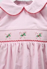 Baby Blessings Smocked Candy Cane Dress