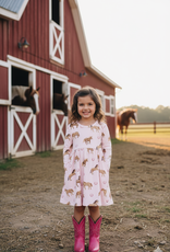 Angel Dear L/S Twirly Dress