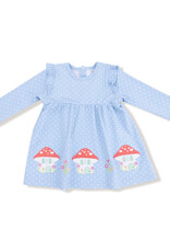 Angel Dear Organic Cotton Jersey L/S Dress w/Diaper Cover