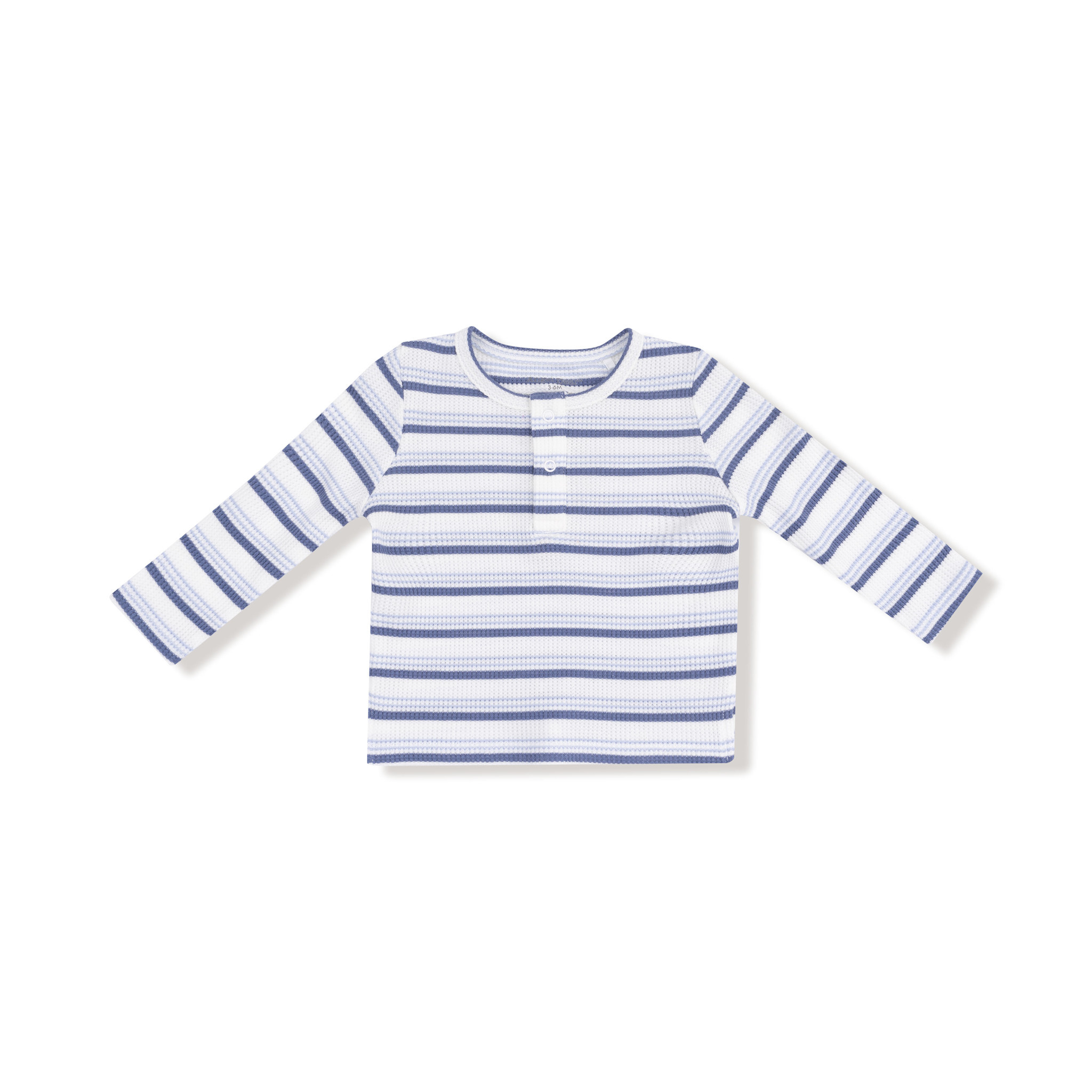 Angel Dear Baby Vintage Striped L/S Henley