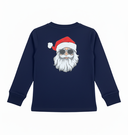 Coolybri Holiday Boy's Graphic Santa L/S Tshirt