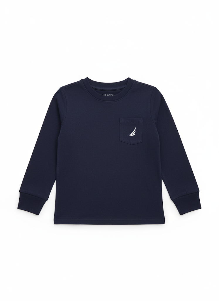 Coolybri Holiday Boy's Graphic Santa L/S Tshirt