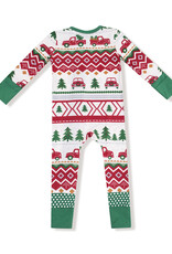 Angel Dear Baby Christmas 2-Way Zipper Romper PJ