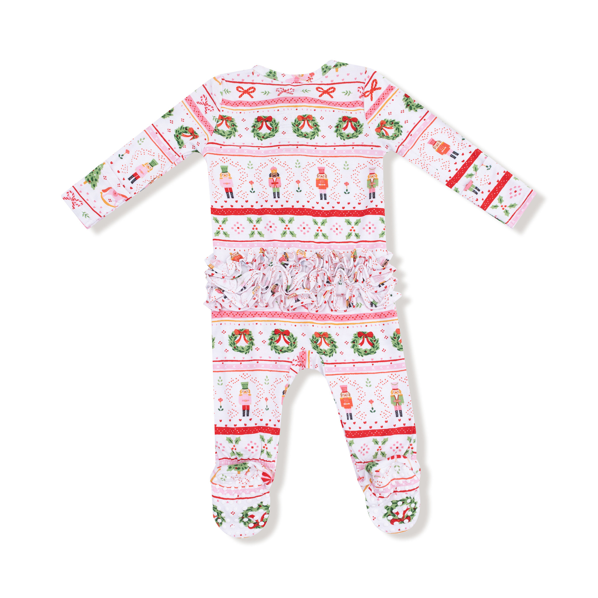 Angel Dear Baby Girl Bamboo Footie Pj