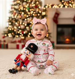 Angel Dear Baby Girl Bamboo Footie Pj