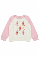 Haven Girl Holiday Girls Nutcracker Candy Sweatshirt