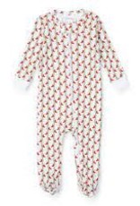 Lila+Hayes Baby / Toddler Zipper Christmas Pj's