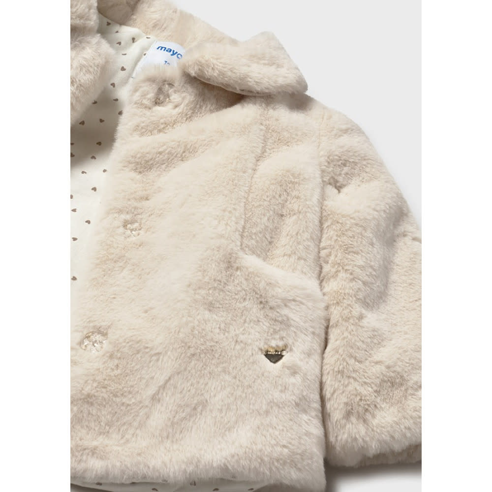 Mayoral Baby/ Toddler Faux Fur Coat