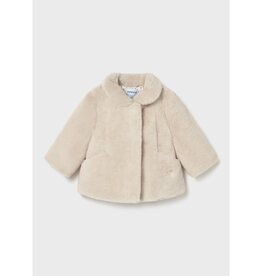 Mayoral Girl Faux Fur Coat