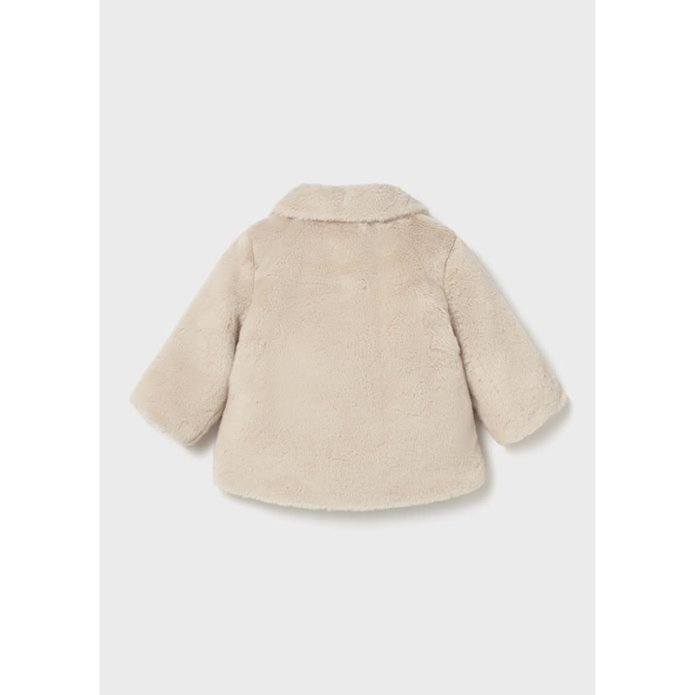 Mayoral Girl Faux Fur Coat