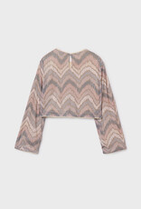 Mayoral Junior Sequined L/S Fashion Top