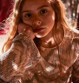 Mayoral Junior Sequined L/S Fashion Top