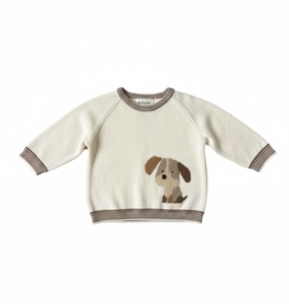 Mayoral Baby Soft Knit Puppy Sweater