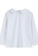 Lil Cactus Cotton  Santa Appliqued Collard Shirt