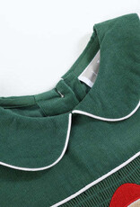 Lil Cactus Corduroy Santa Smocked Dress