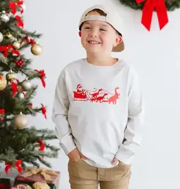 Sweet Wink Santa Dino Sleight L/S T-Shirt