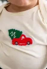 Sweet Wink Baby Christmas Truck Patch Bodysuit