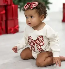 Sweet Wink Baby Christmas Patch L/S Onesie