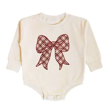 Sweet Wink Baby Christmas Patch L/S Onesie