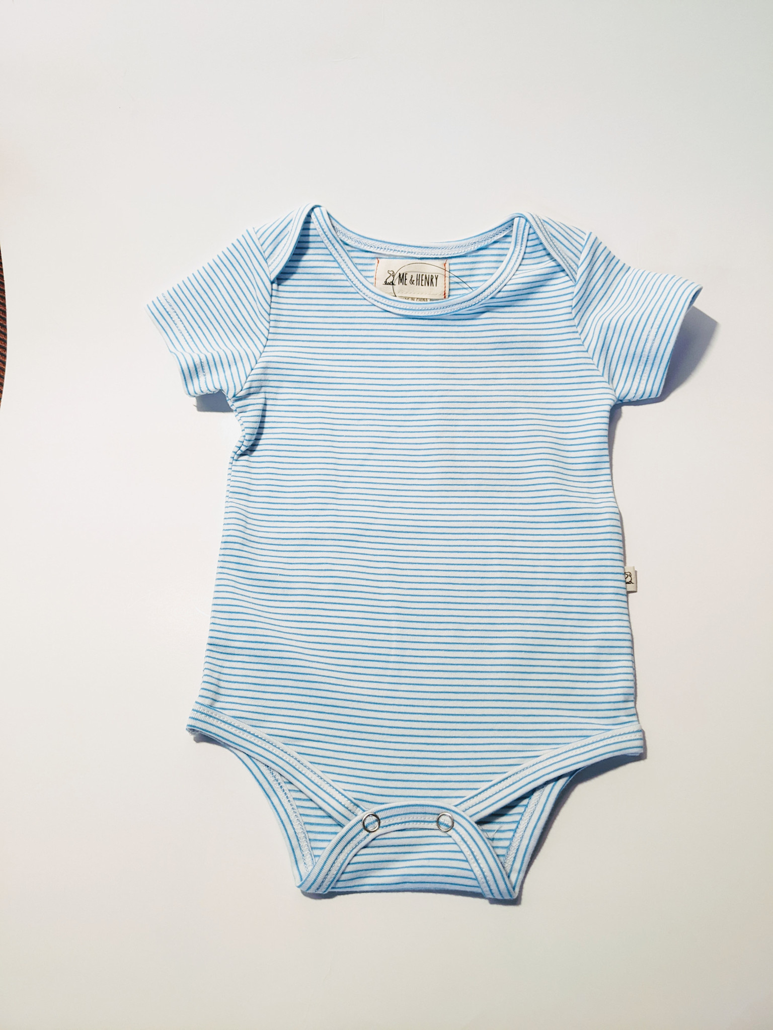 Me & Henry Baby / Toddler  Striped Onesie / T-shirt