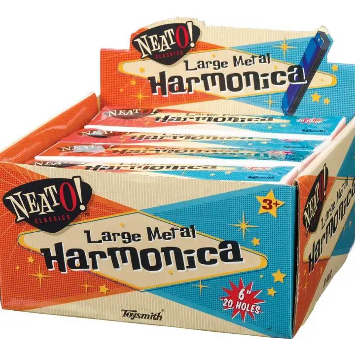 Toysmith Large Metal Harmonica