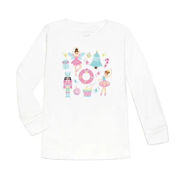 Sweet Wink Girl L/S Christmas T-Shirt