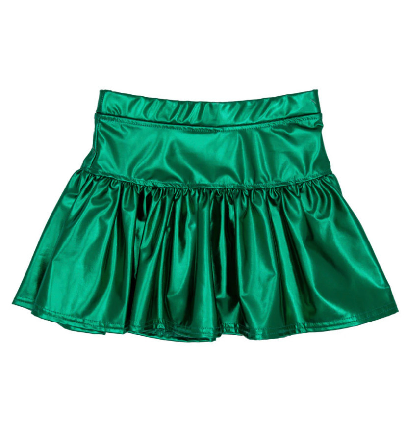 Azarhia Holiday Metallic Skort