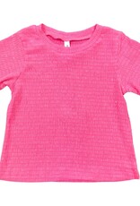 ML Fashions Girls Holiday Rhinestone Dotted S/S Top