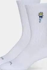 GOAT USA Youth White Crew Sock