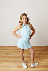 Swoon Baby Clothing Bow Proper Blue Sky Set