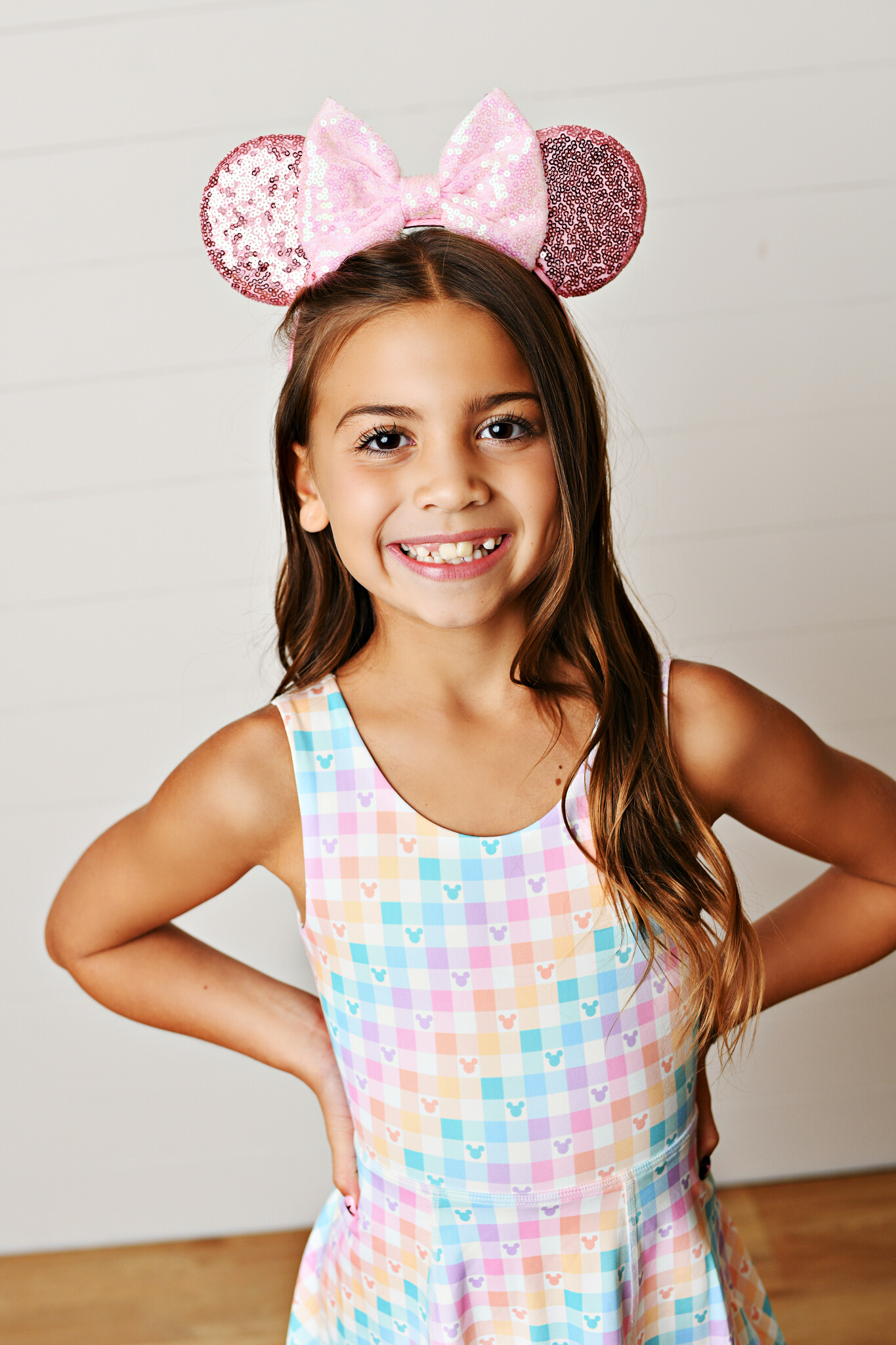 Swoon Baby Clothing Gingham Mouse Active Dress