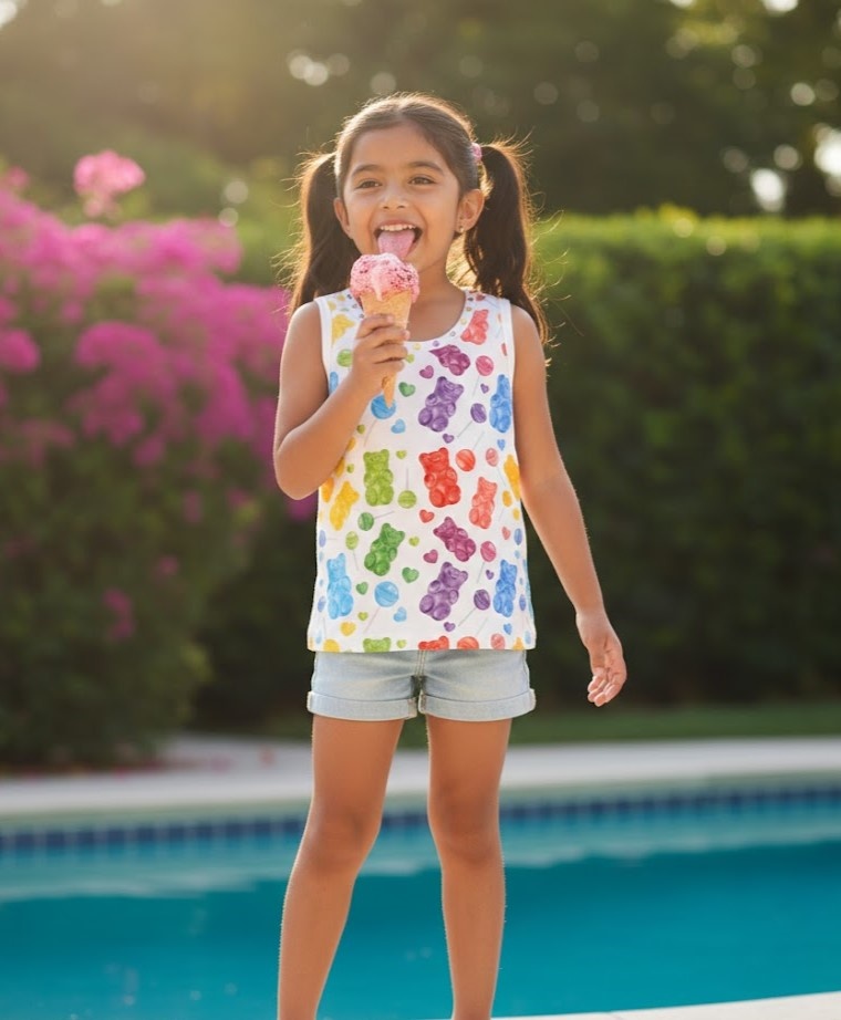 Joyous & Free Girl Gummy Bear Tank