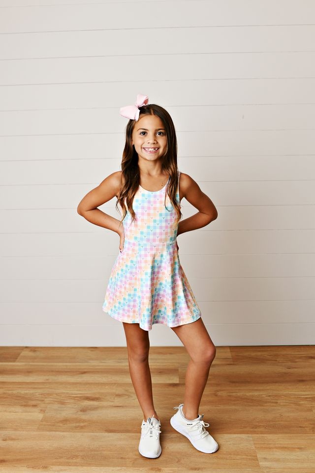 Swoon Baby Clothing Gingham Mouse Active Dress