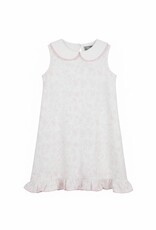 True Girls Peter Pan Collar Pink Bunny Dress