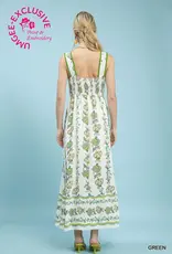Umgee Floral Tiered Maxi Dress