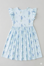 Mila & Rose Blue Bonnet Twirl Dress
