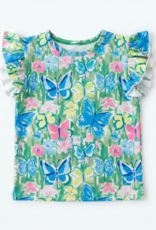 Mila & Rose Girl Ruffled Tee