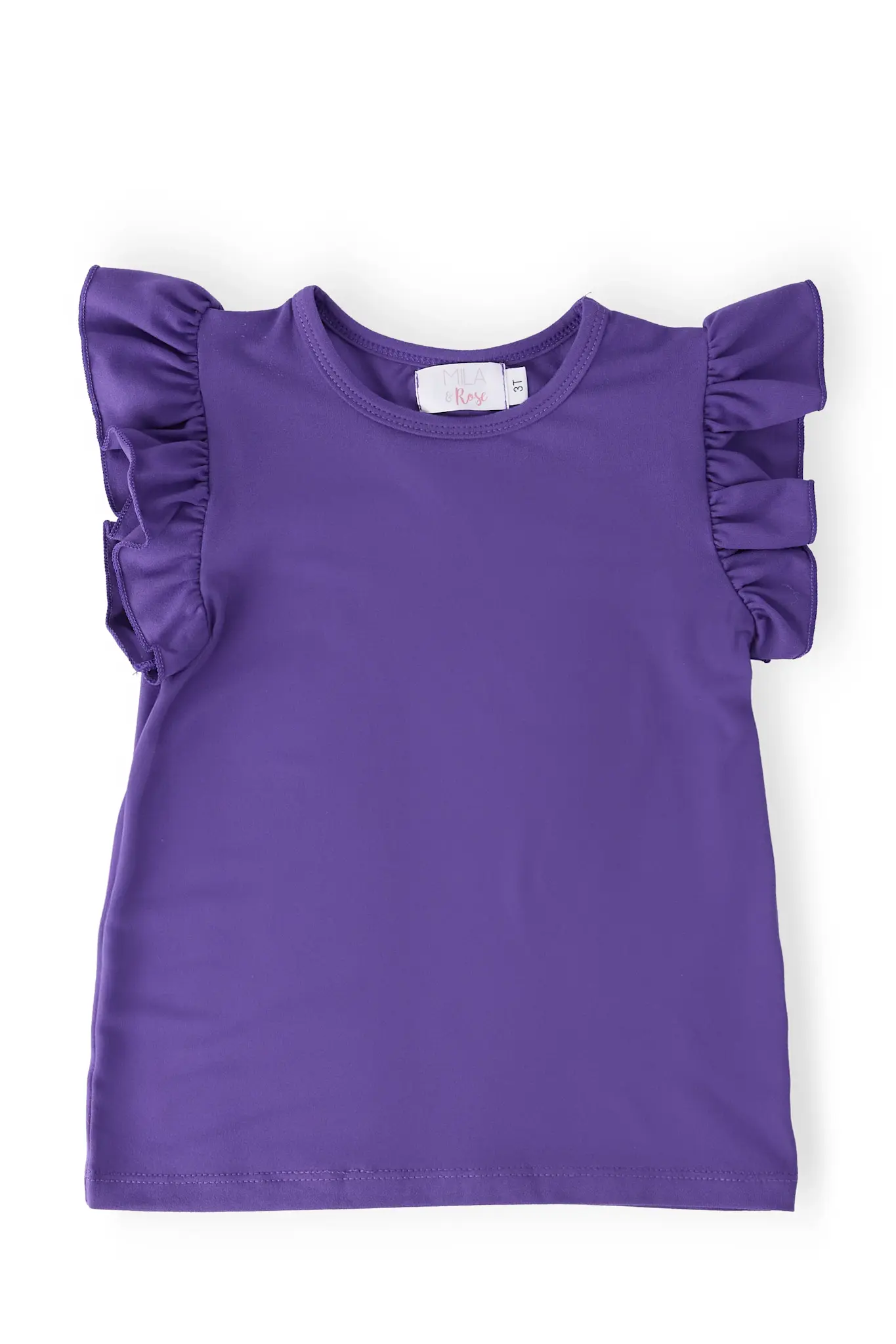 Mila & Rose Girl Ruffled Tee