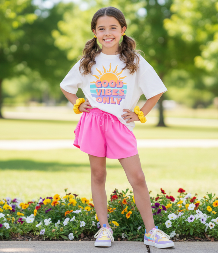 Suzette Girl Butterfly Shorts