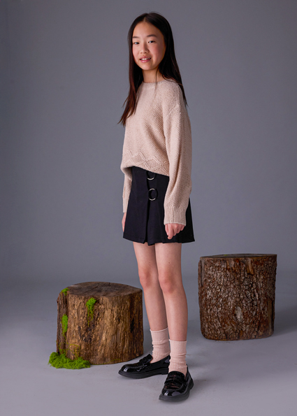 Mayoral Juniors Dressy Knit Skort