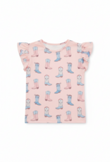 Mila & Rose Girl Ruffled Tee