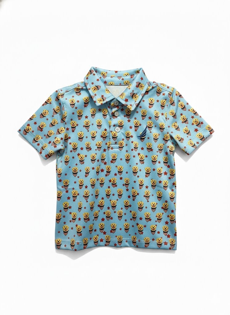 American Fit Boy's Performance Polo S/S