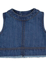 Mayoral Girls Denim Sleeveless Top