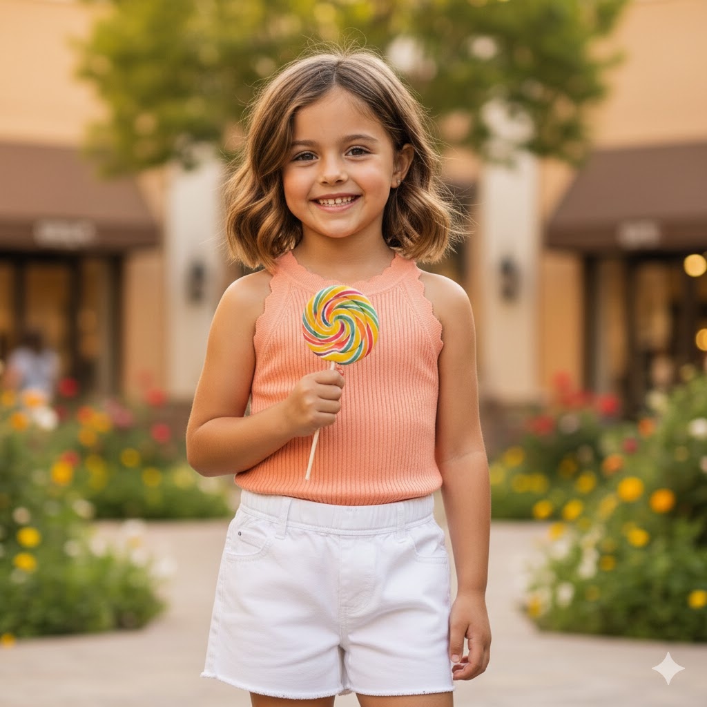 Mayoral Girl Knit Tank Top