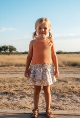 Mayoral Girls Tiered Floral Skort