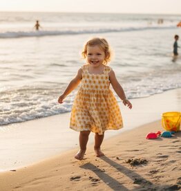 Mayoral Girls Sun Print Cotton Dress