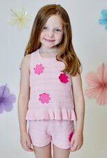 Design History Crocheted Top & Short Set