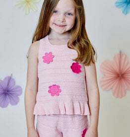 Design History Crocheted Top & Short Set